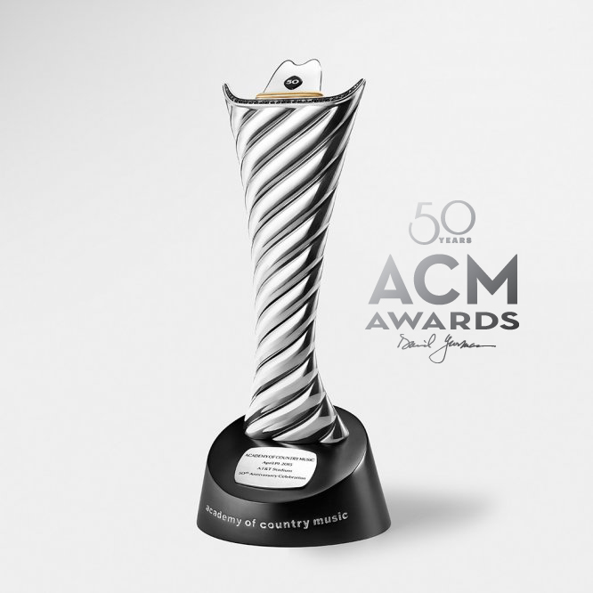Academy of Country Music 50th Anniversary Milestone Award by David Yurman.