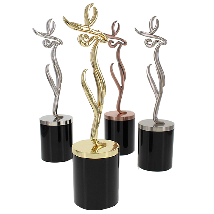 3D Sculptural Figure in range of high-end finishes