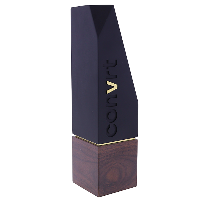 Custom Award on Wooden Base