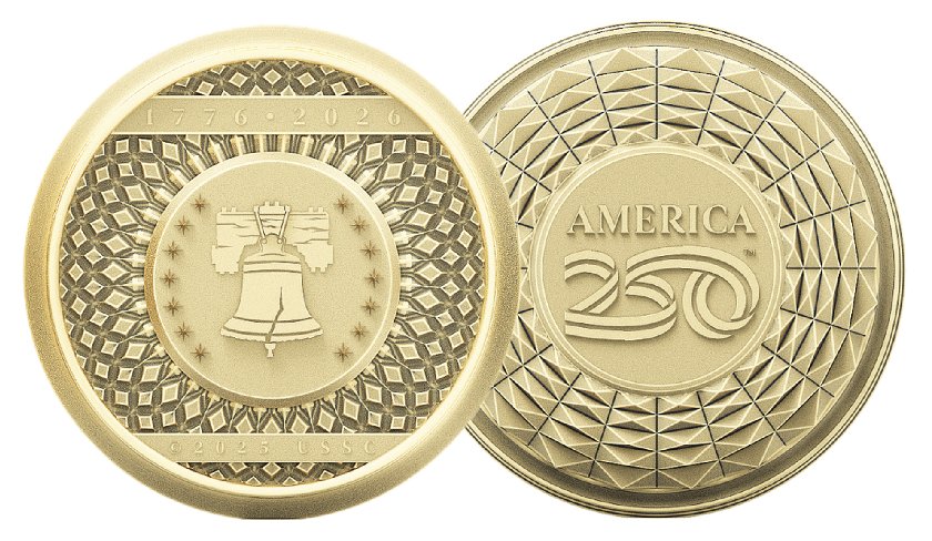 America250 Commemorative Medal 7 The Future made of bronze by Society Awards