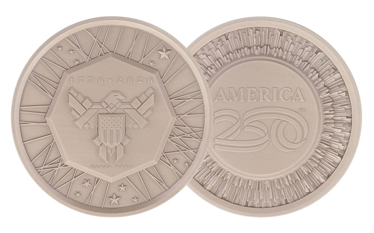 America250 Commemorative Medal 6 The Heritage made of bronze by Society Awards