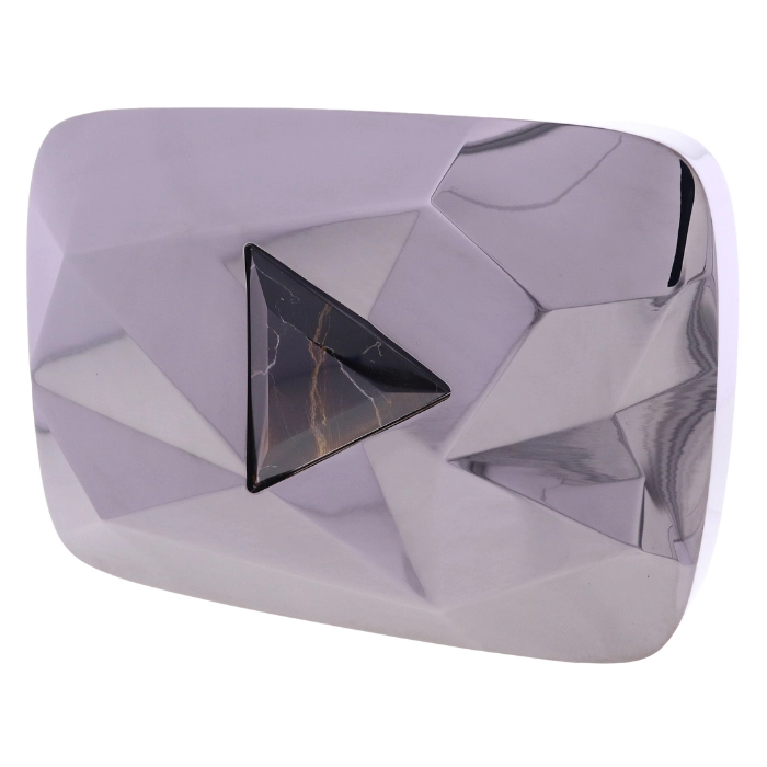 Tiger's Eye YouTube Creator Award play button 200 million subscribers