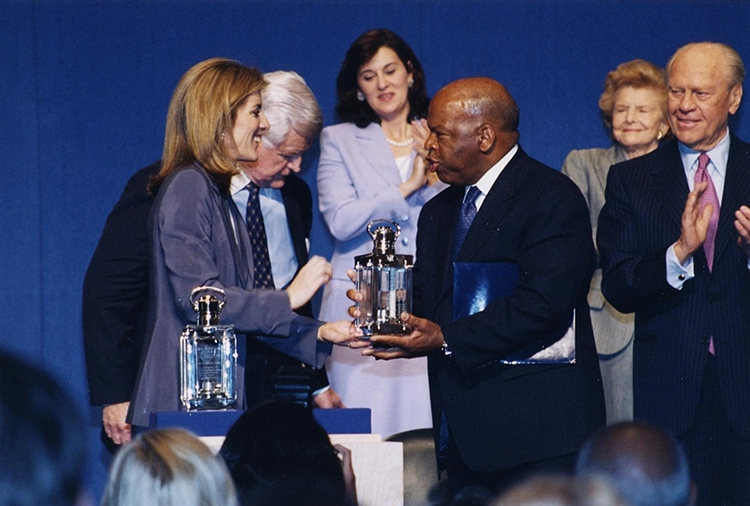John Lewis Accepting the JFK Profile in Courage Award