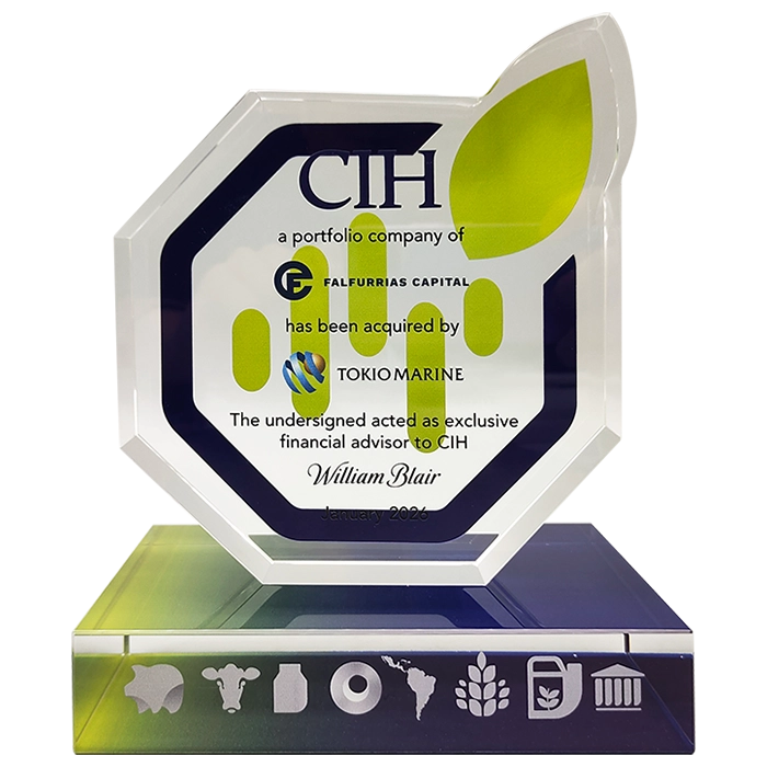 custom deal toy made for environmental deals by Society Awards Finance Group