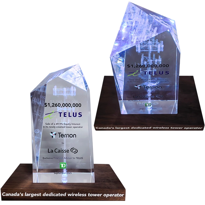 custom interactive deal toy made by society awards finance group