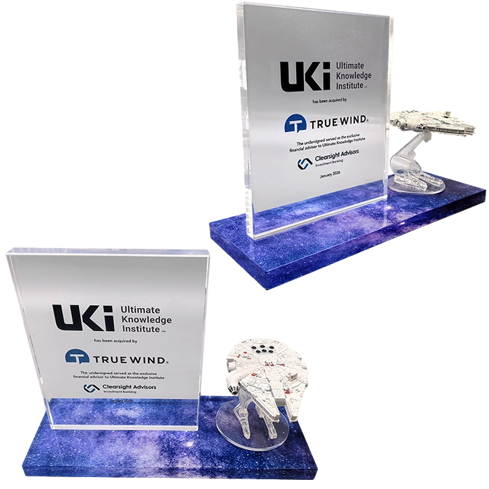 custom interactive deal toy made by society awards finance group