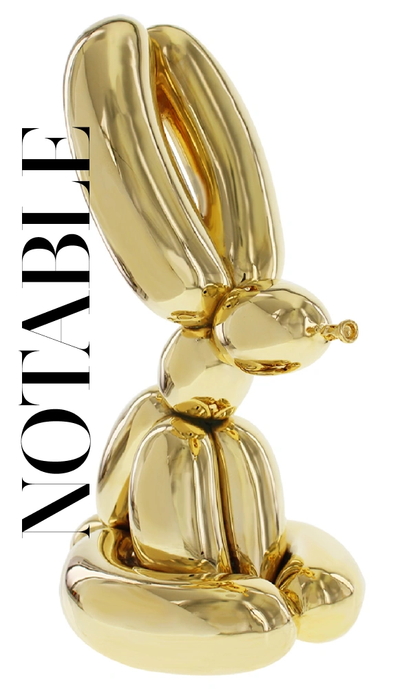 Jeff Koons Balloon Animal Trophy design Society Awards