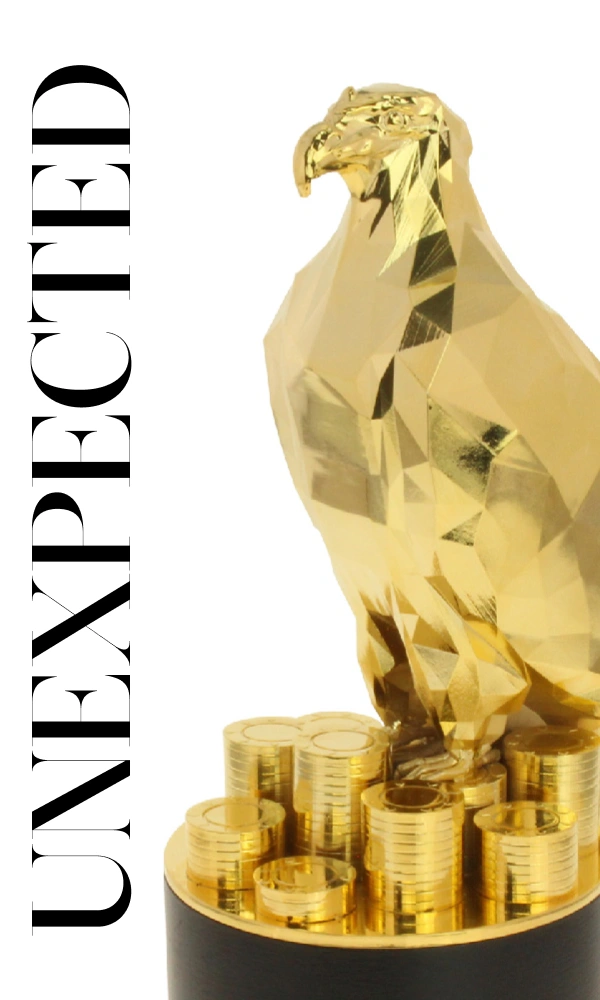 Golden Eagle Gambling Trophy