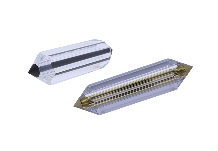 Gold and black crystal double sided pencils | Society Awards