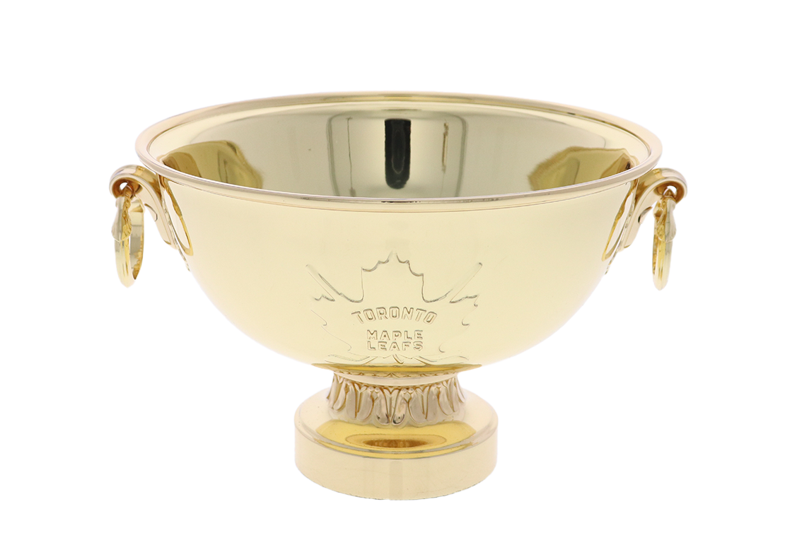 Canadian gold cup with maple leaf