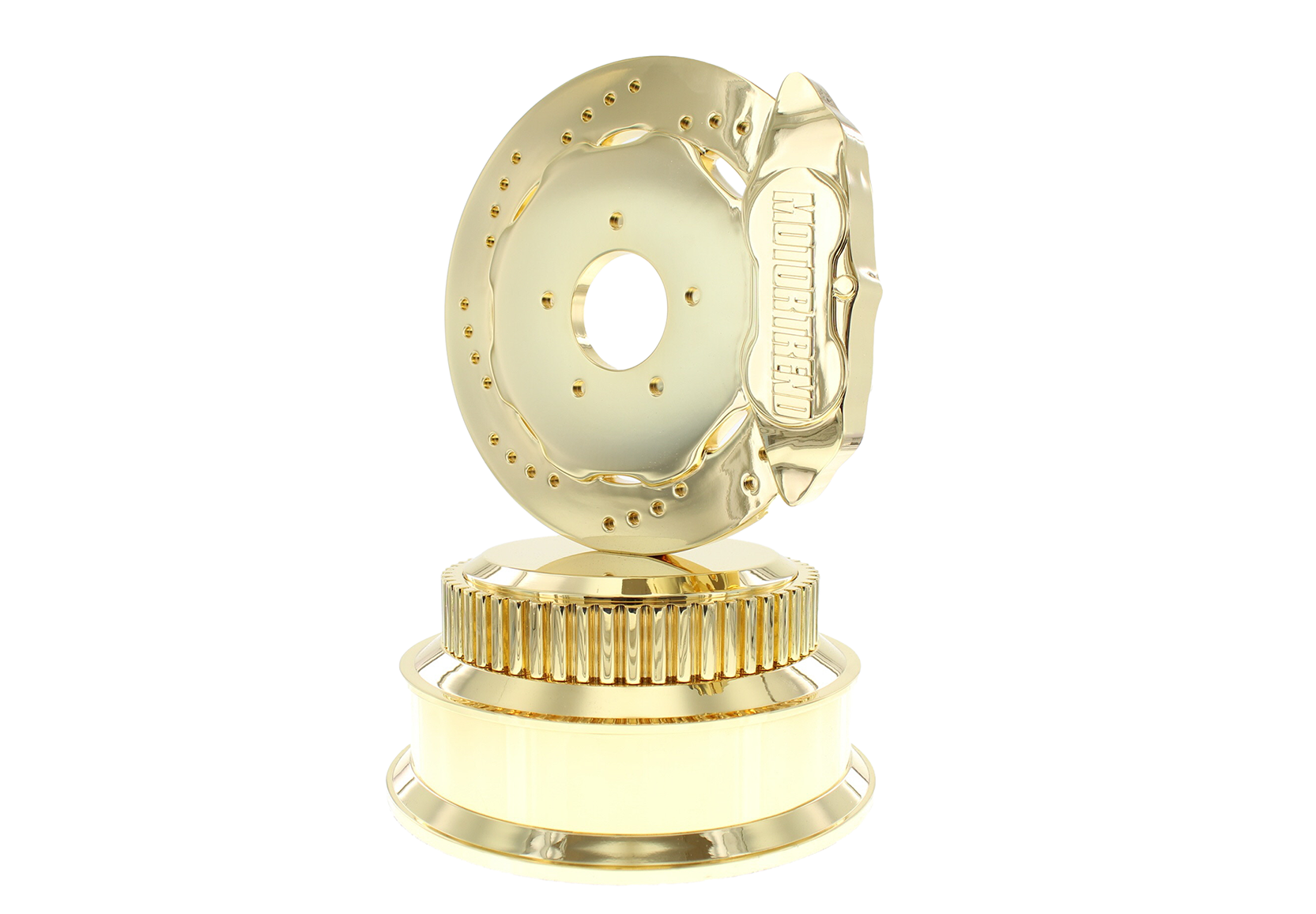 Gold tiered car-inspired award | Society Awards