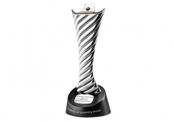 Ultra-Luxury Award Crafted by Acclaimed Designer David Yurman using Sterling Silver, Black Diamonds and 18k Gold