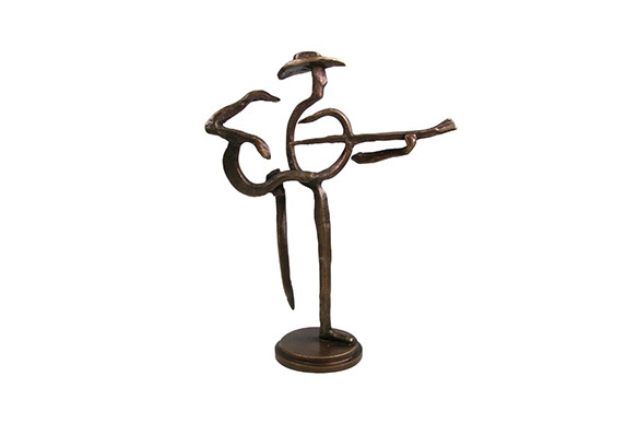 Lost wax bronze sculpture award