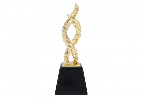 Ultra-Luxury Award Crafted by Acclaimed Designer David Yurman featuring uplifting twists in 24k Gold.