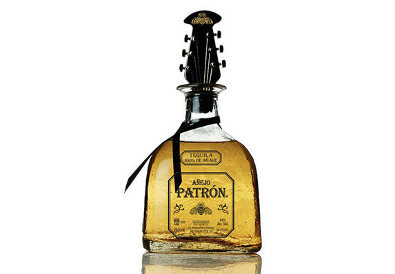Iconic Rock 'n' Roll Bottle Stopper designed to look like a Guitar Head. The limited edition piece was crafted for an exclusive Patrón Collaboration with designer John Varvatos.
