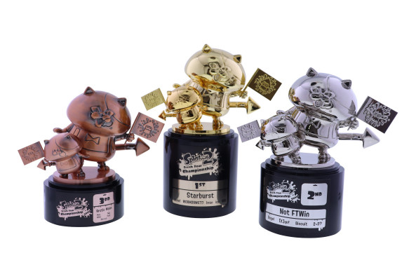 Cast zinc and pewter, electroplated with bronze, silver, and gold, on custom wooden bases