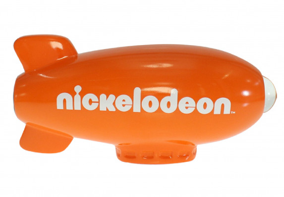 Orange Blimp Award with Functional Kaleidoscope