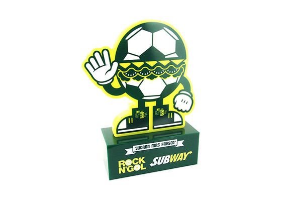 Custom acrylic corporate award