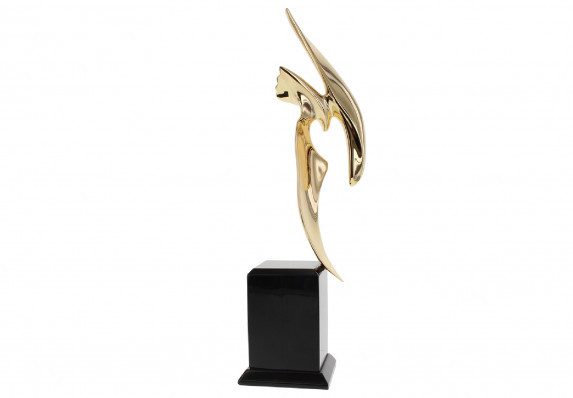 Abstract swooping eagle award - a striking modern sculpture