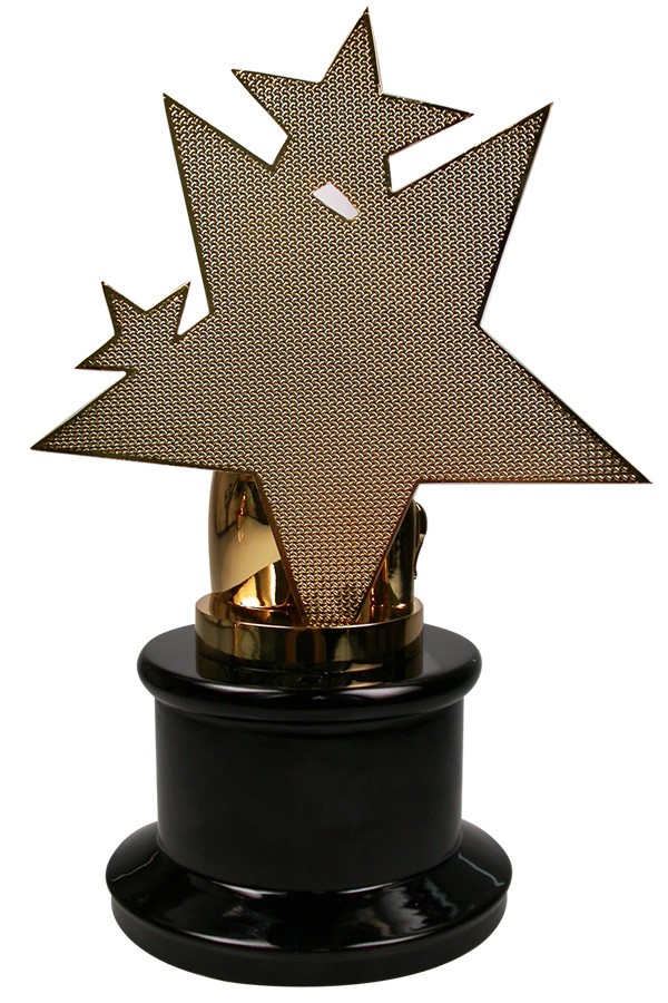 Star award with welding tools