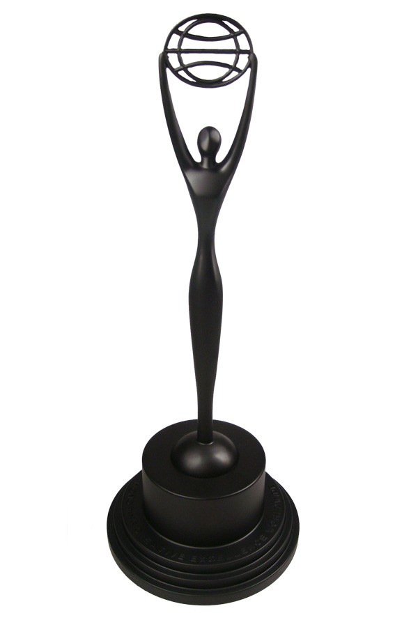 Matte black Clio Image Award
