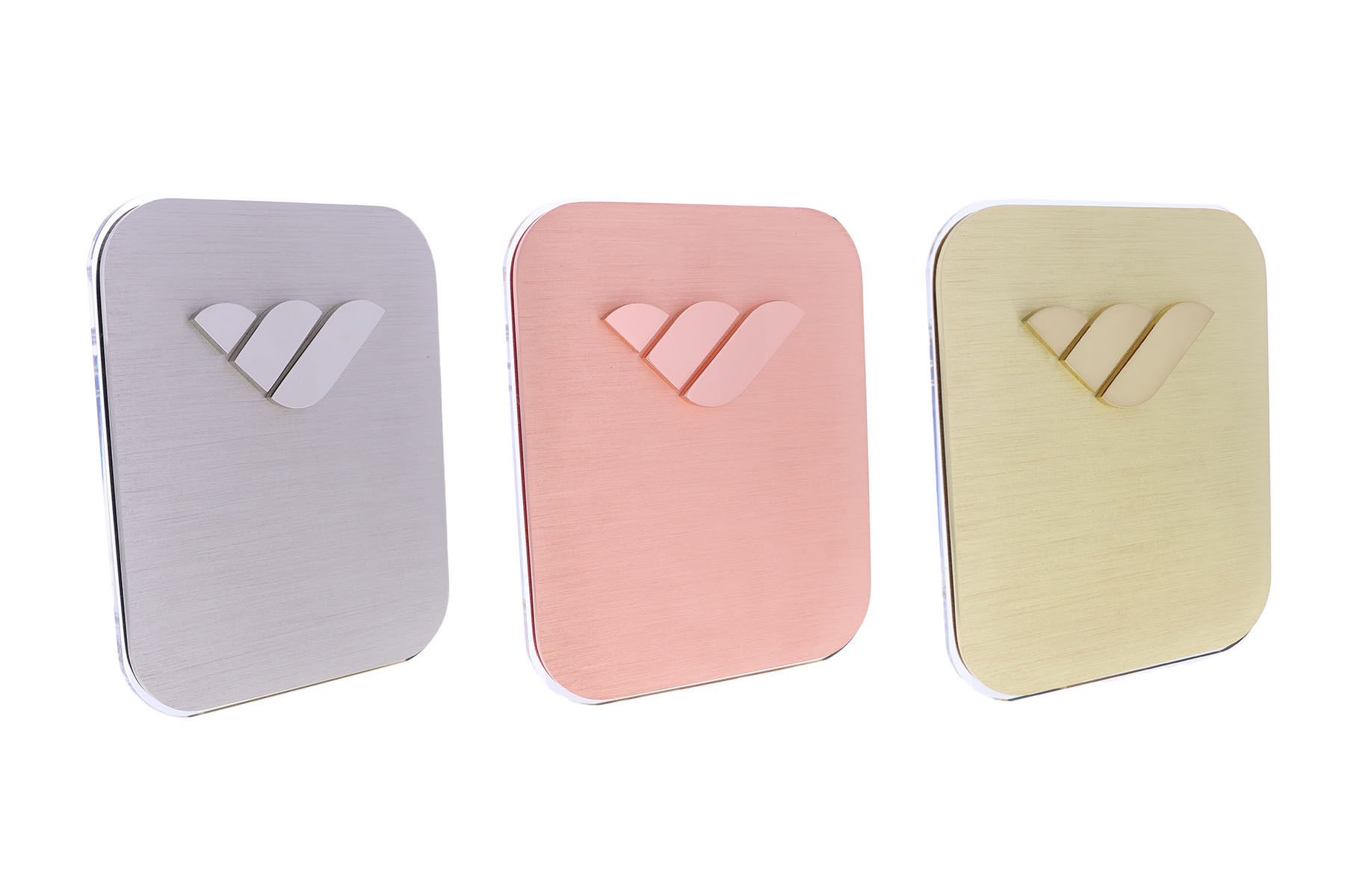 Bronze, silver, and gold custom plaques | Society Awards