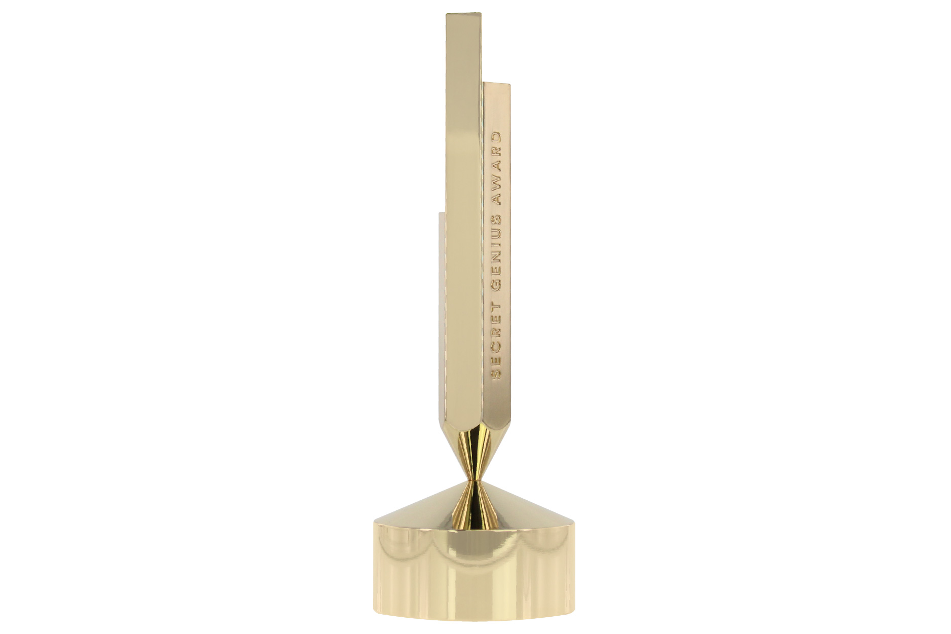 Gold Plated Music Trophy