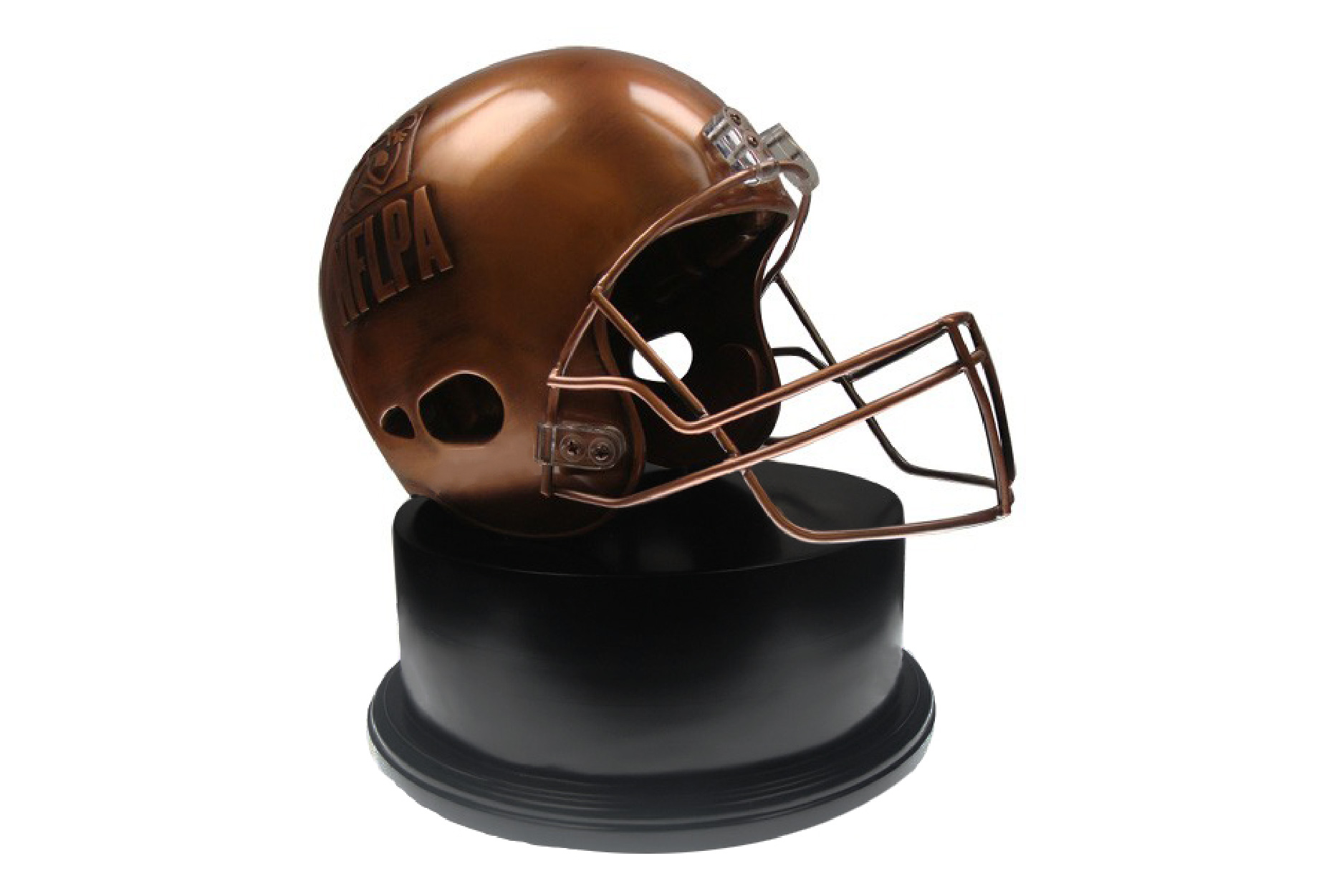 Realistic football helmet award