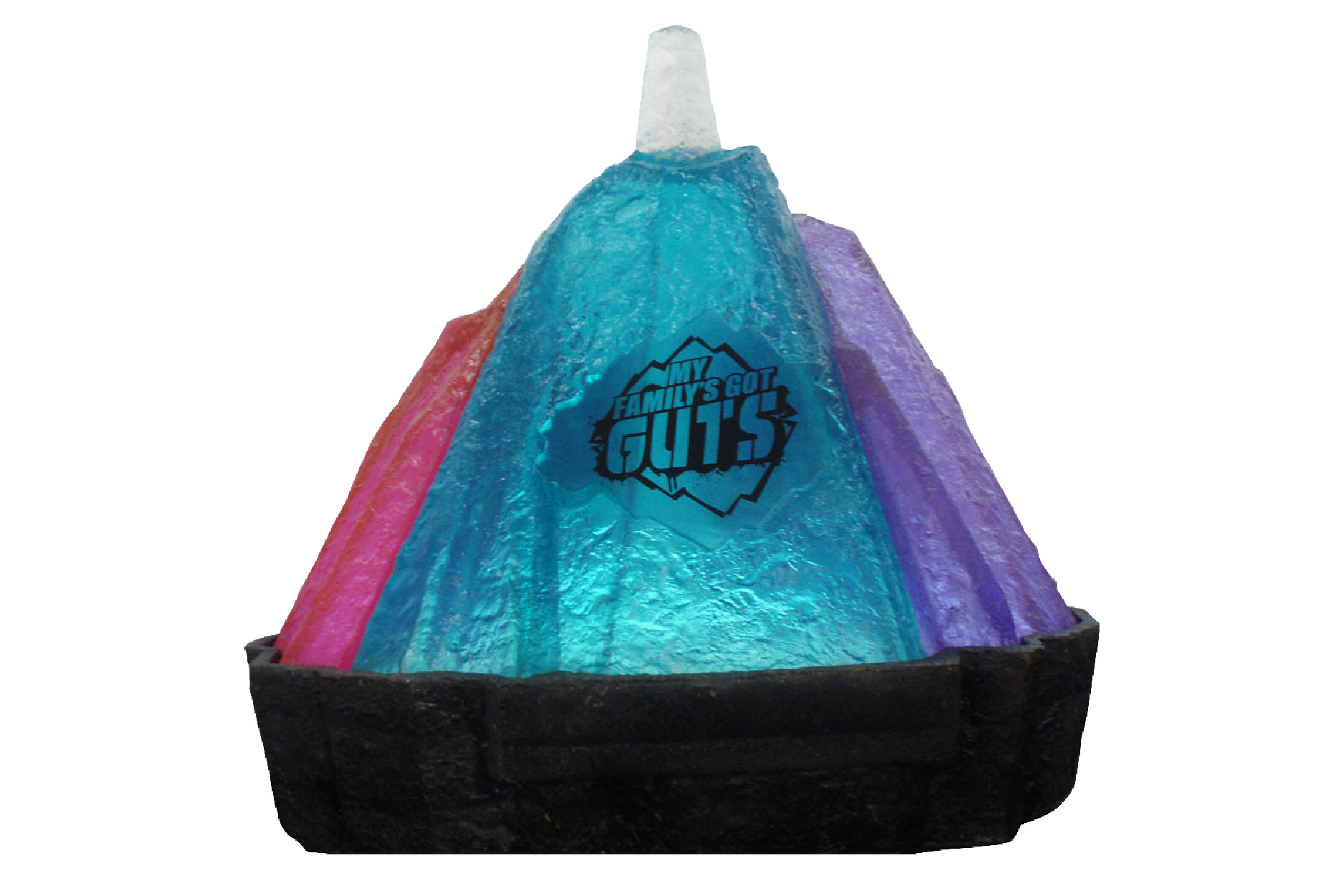 Multi-color award that glows