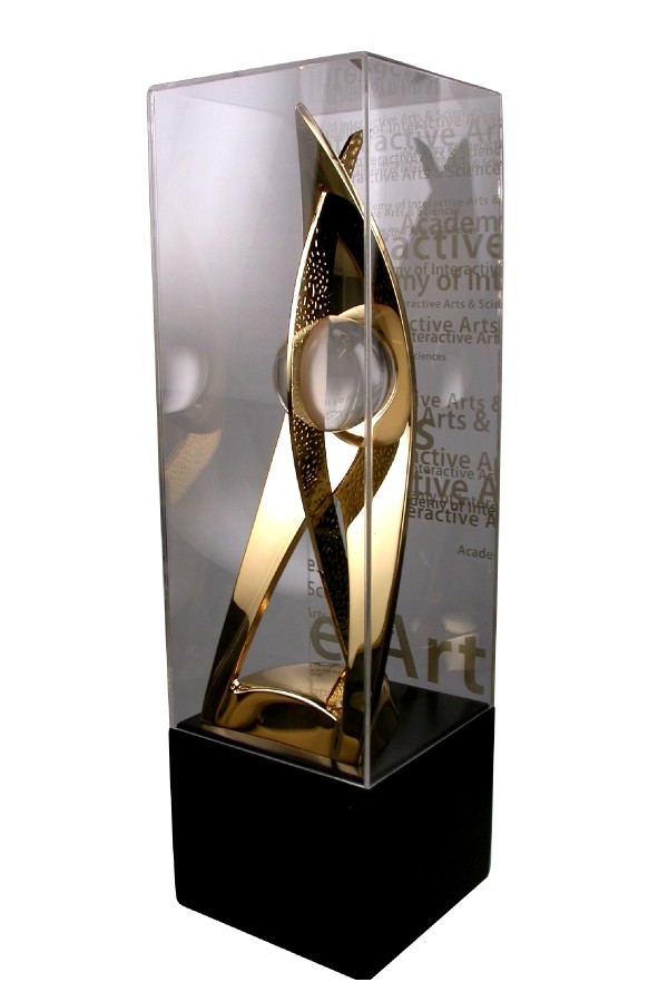 Special limited edition award custom gold metal acrylic orb and plexi case with printing