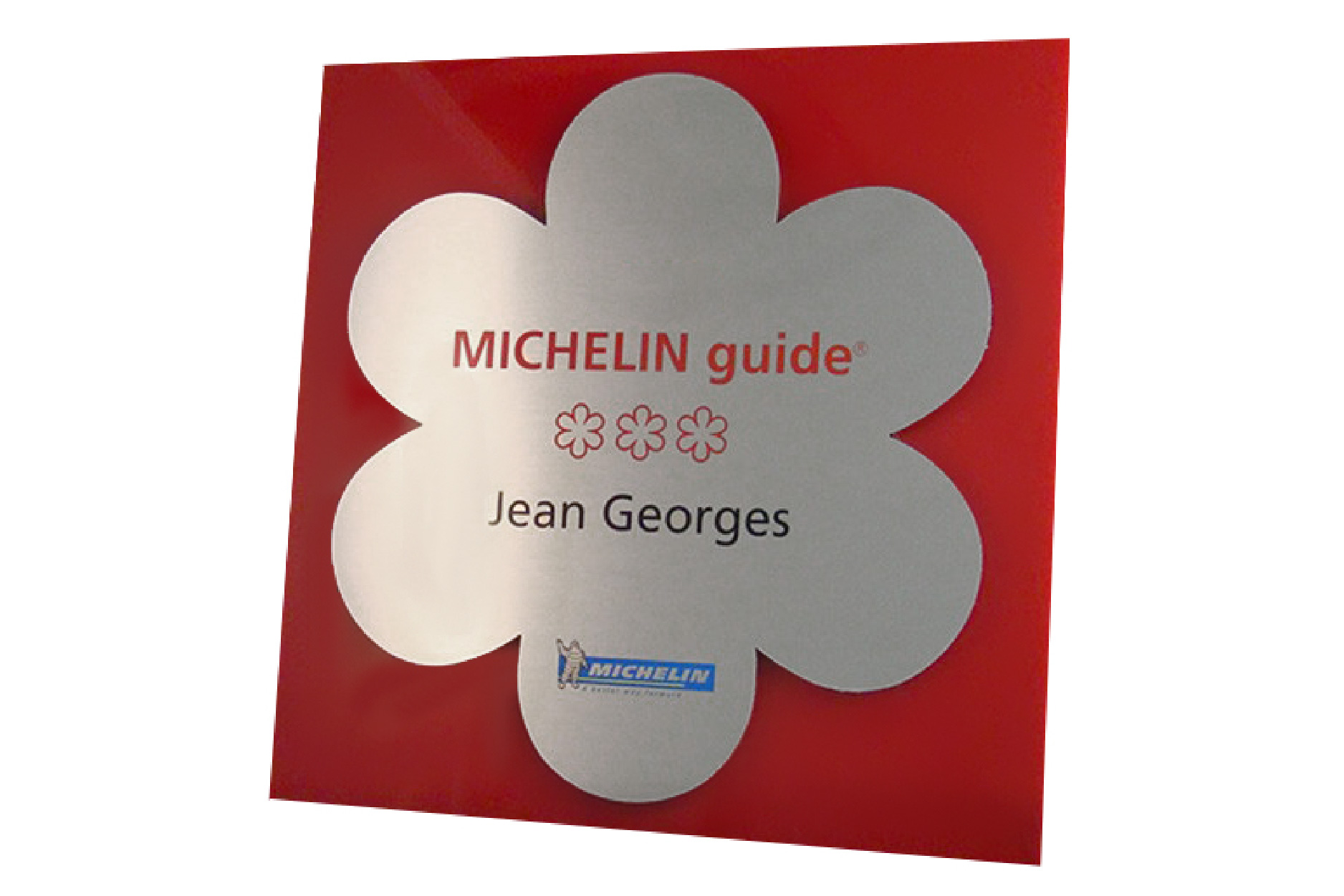 Custom culinary restaurant award.