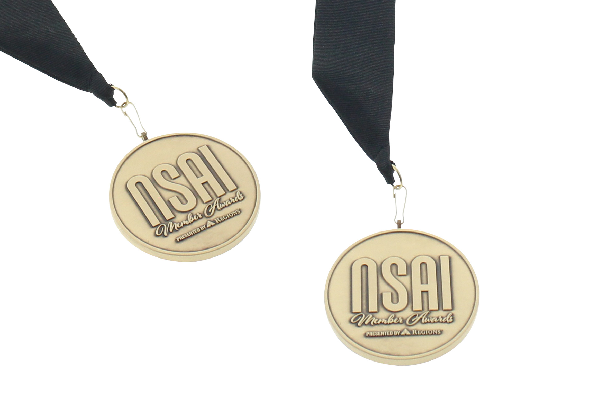 Matte Gold Recognition Medal
