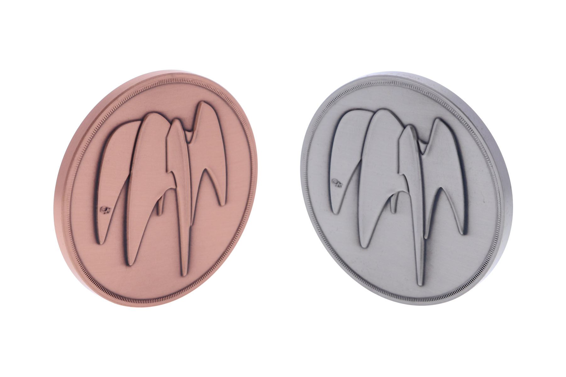 Nickel and copper medallions designed with Licensed Calder Sculpture | Society Awards