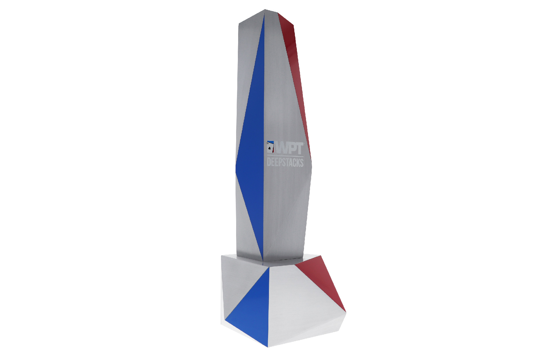 Painted Aluminum Poker Trophy