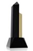 Hexagon Black Gold Award