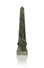 Stepped Obelisk Jade Leaf Green Marble Award