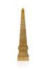 Stepped Obelisk Teak Marble Award
