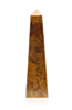 Straight Obelisk Amber Onyx Award
