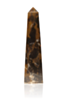 Straight Obelisk Black & Gold Marble Award