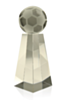 Crystal Soccer Ball Tower