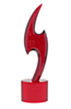 Society Star Red Crystal Award