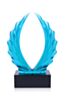 Crystal Gel Resin Society Wings 2 Award