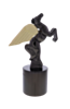 Deco Pegasus Zinc Black and Gold Award