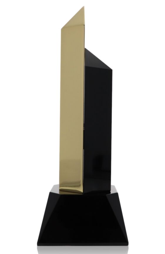Hexagon Gold Black Award