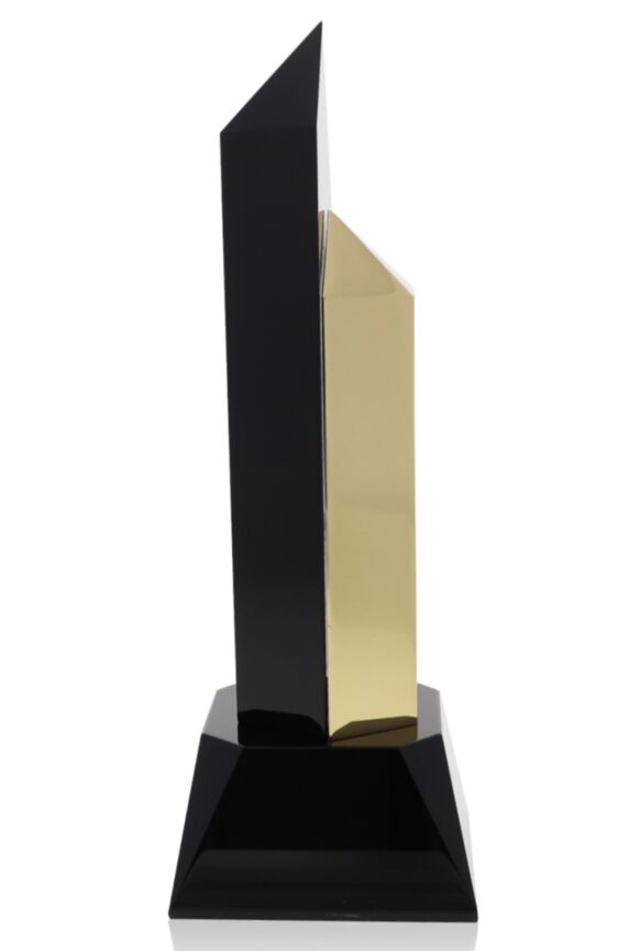 Hexagon Black Gold Award