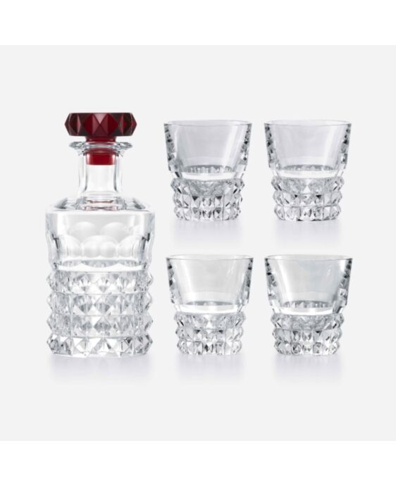 Louxor Tumblers & Carafe Bar Set