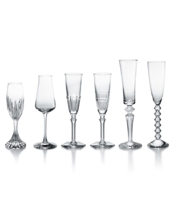 Bubble Box, Set of 6 Champagne Glasses