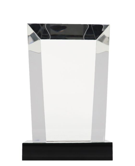 Crystal Bar Plaque Award