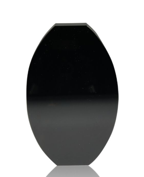 Oval Interchange Black Award