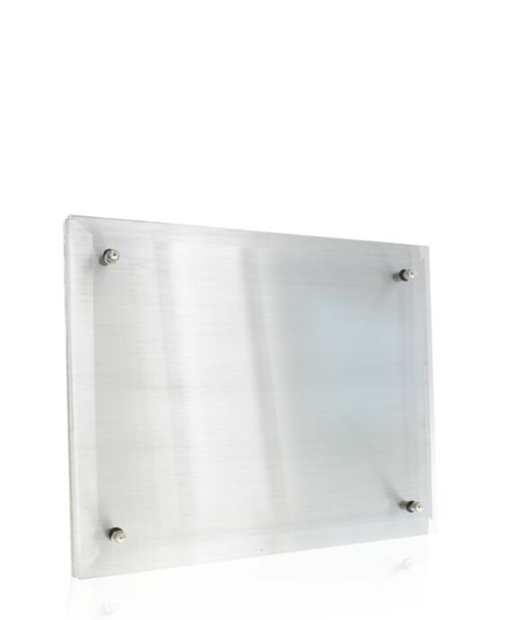 Metal Plaque Silver Award